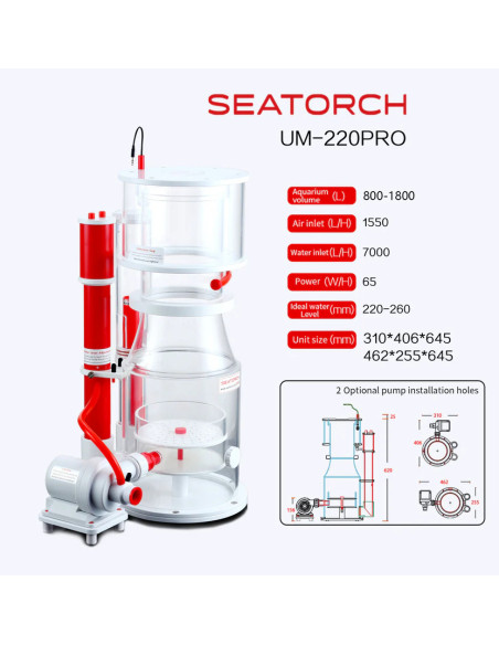 Ecumeur Interne SEATORCH UM220pro
