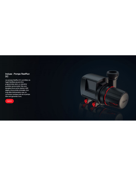 Red Sea Reefer™ MAX PENINSULA S-950 G3 Noir (AQUARIUM+MEUBLE+TOUT L'ÉQUIPEMENT)
