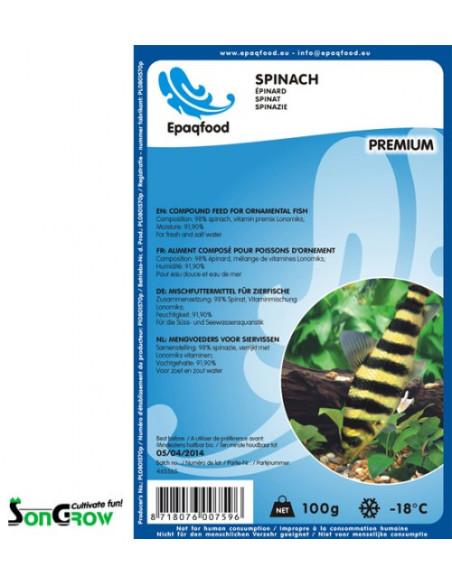 DS EPINARD&OMEGA3 100 GR | Récif Alpes