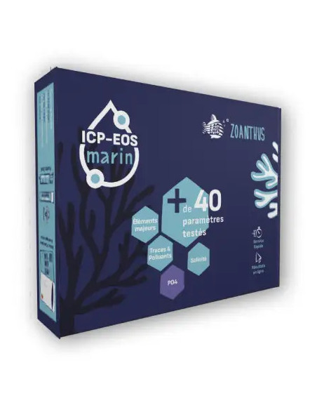 ZOANTHUS LAB - ICP MARIN – Analyse complète récifal + 40 paramètres