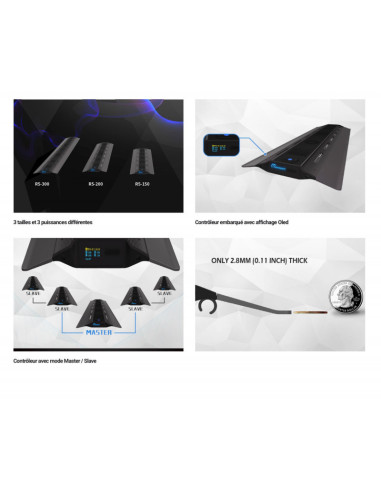 MAXSPECT RSX 150 WATTS - Rampe LED EAU DE MER