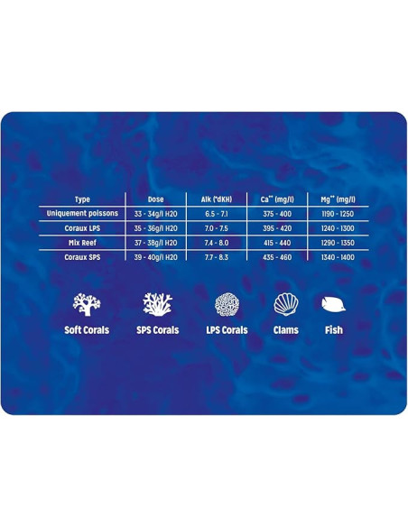 AQUARIUM SYSTEMS - Sel Reef Evolution - 1kg