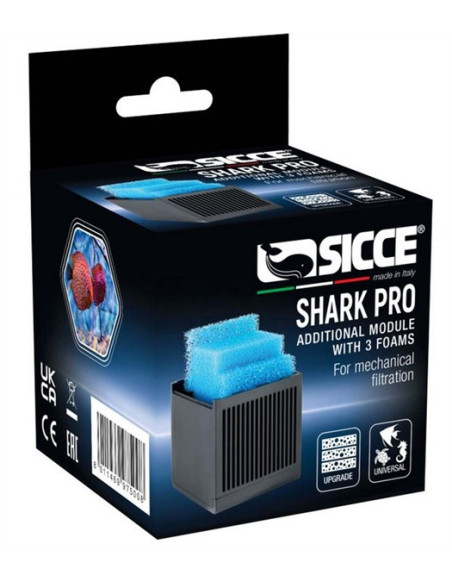 Module Sicce SHARK PRO avec éponge